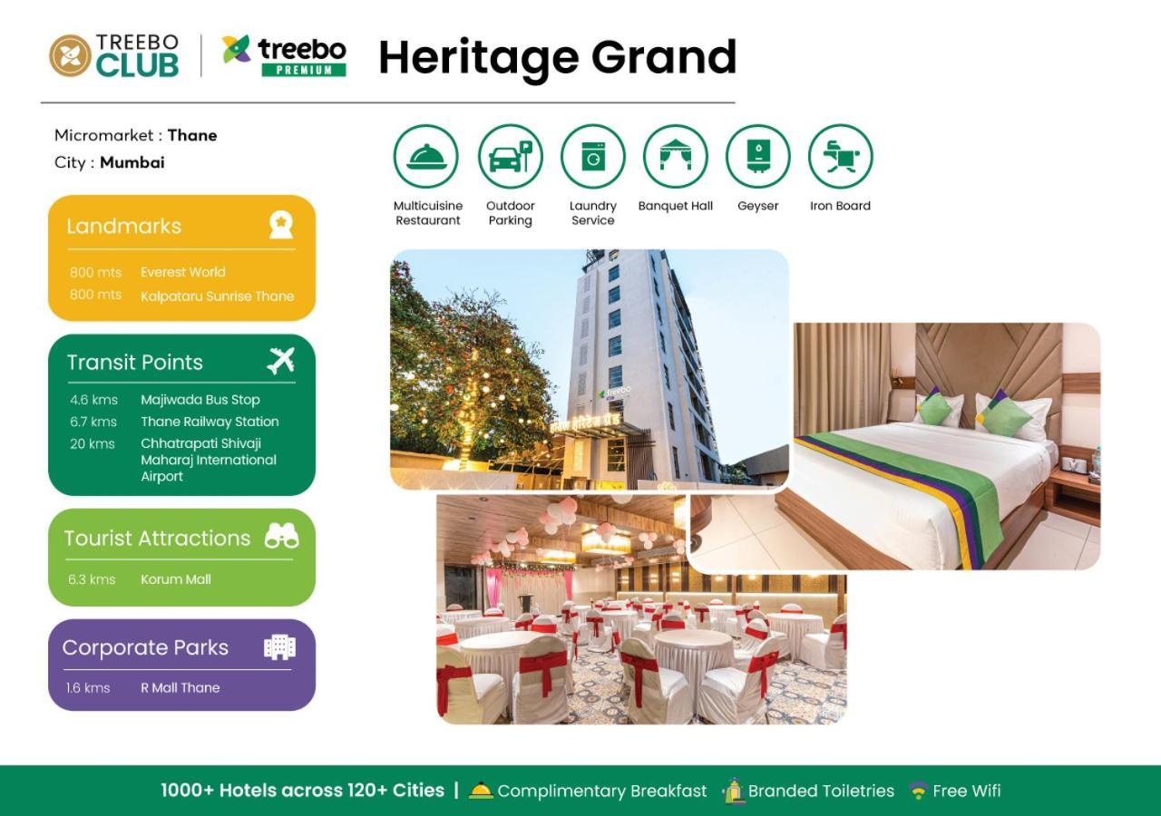Treebo Premium Heritage Grand -Majiwada Thane Eksteriør billede